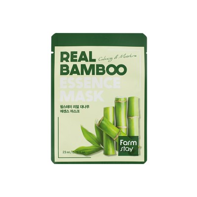 FarmStay Тканевая маска для лица с экстрактом бамбука Real Bamboo Essence Mask 23мл