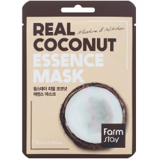 FarmStay Тканевая маска для лица с экстрактом кокоса Real Coconut Essence Mask 23мл