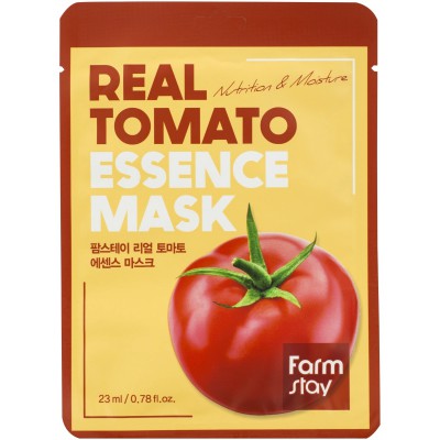 FarmStay Тканевая маска для лица с экстрактом томата Real Tomato Essence Mask 23мл