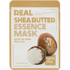 FarmStay Тканевая маска для лица с маслом ши Real Shea Butter Essence Mask 23мл