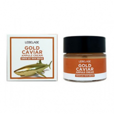 LEBELAGE Крем для лица ампульный ЗОЛОТО и ИКРА Ampule Cream Gold Caviar 70мл