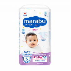 MARABU Подгузники S50 (4-8кг) 58шт