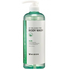 MIZON Гель для душа с экстрактом Алоэ MY RELAXING TIME BODY WASH ALOE 800мл