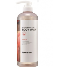 MIZON Гель для душа с экстрактом Персика MY RELAXING TIME BODY WASH PEACH 800мл