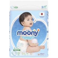 Moony Extra Soft Подгузники M62 (6-11кг) 62шт