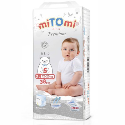 miTOmi Premium Трусики ХL38 (12-22кг) 38шт