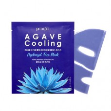 PETITFEE Гидрогелевая маска для лица С АГАВОЙ Agave Cooling Hydrogel Face Mask 30г