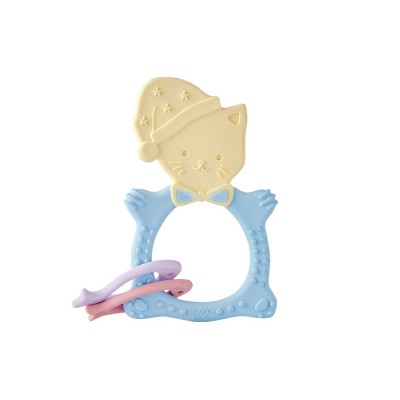 RoxyKids RMT-001 Универсальный прорезыватель MEOW TEETHER голубой