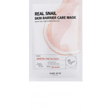 SOME BY MI Тканевая маска для лица с муцином улитки REAL SNAIL SKIN BARRIER CARE MASK 20г