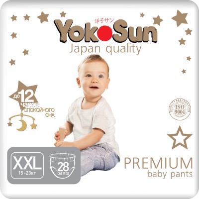 YokoSun Premium Трусики XXL28 (15-23кг) 28шт