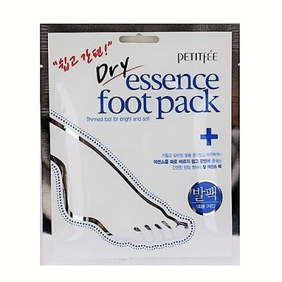 Petitfee Маска-носочки для ног с сухой эссенцией Dry Essence Foot Pack  1пара