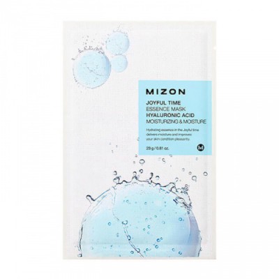 MIZON Тканевая маска для лица с гиалуроновой кислотой Joyful Time Essence Mask Hyaluronic Acid 23г