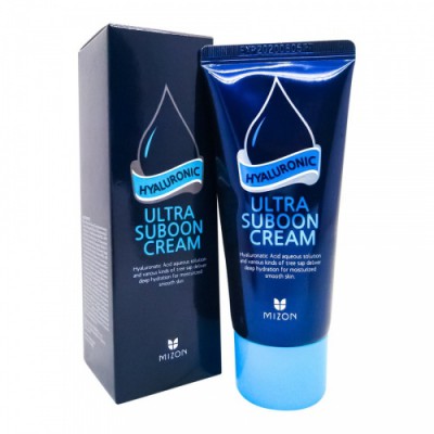 MIZON Увлажняющий крем для лица с гиалуроновой кислотой Hyaluronic Ultra Suboon Cream 45мл