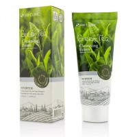 3W CLINIC Пенка для умывания с экстрактом зелёного чая Green Tea Cleansing Foam 100мл