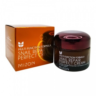 MIZON Питательный улиточный крем Snail Repair Perfect Cream 50мл