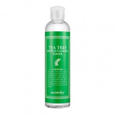 Secret Key Успокаивающий тонер для лица с экстрактом чайного дерева TEA TREE REFRESH CALMING TONER 248мл