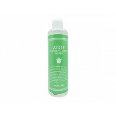 Secret Key Увлажняющий тонер для лица с экстрактом алоэ вера ALOE SOOTHING MOIST TONER 248мл СРОК ГОДНОСТИ