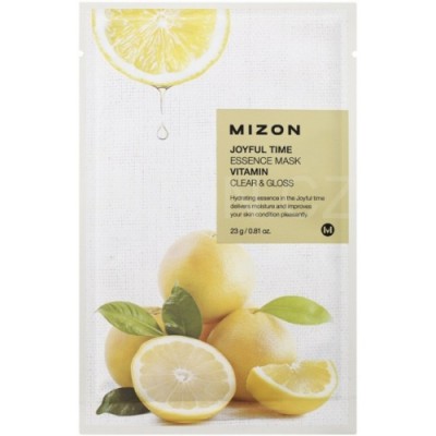 MIZON Маска для лица с витамином С Joyful Time Essence Mask Vitamin C 23г