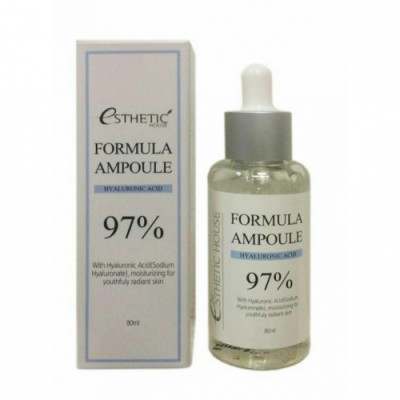 ESTHETIC HOUSE Сыворотка для лица с гиалуроном FORMULA AMPOULE HYALURONIC ACID 80мл