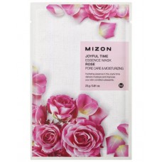 MIZON Тканевая маска для лица с экстрактом лепестков розы Joyful Time Essence Mask Rose23г