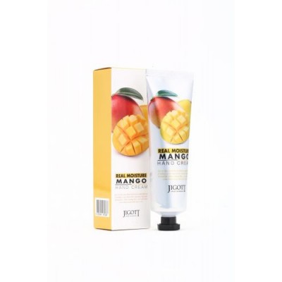 JIGOTT Увлажняющий крем для рук с маслом манго Real Moisture Mango Hand Cream 100мл