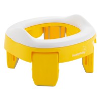 RoxyKids HP-245Y Складной дорожный горшок и насадка на унитаз HandyPotty Лимонный