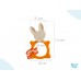 RoxyKids RBT-001MU Универсальный прорезыватель BUNNY TEETHER Горчичный