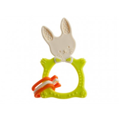 RoxyKids RBT-001GN Универсальный прорезыватель BUNNY TEETHER Зеленый