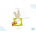 RoxyKids RBT-001GN Универсальный прорезыватель BUNNY TEETHER Зеленый