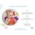 RoxyKids RBM-010-12 Антискользящие мини-коврики для детской ванночки 12шт SEA ANIMALS