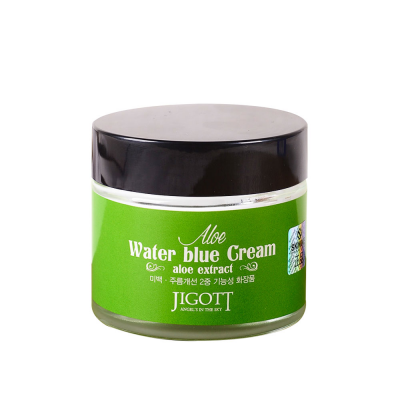 JIGOTT Крем для лица АЛОЭ ALOE Water Blue Cream 70мл