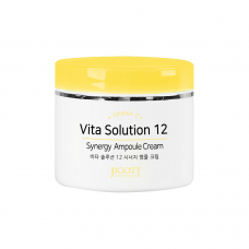 JIGOTT Крем для лица ОСВЕТЛЕНИЕ Е Vita Solution 12 Synergy Ampoule Cream 100мл