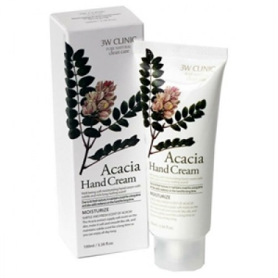 3W CLINIC Крем для рук АКАЦИЯ Acacia Hand Cream 100мл