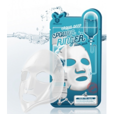 Elizavecca Тканевая маска для лица УВЛАЖНЕНИЕ Aqua Deep Power Ringer Mask Pack 23мл