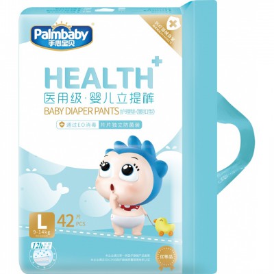 PALMBABY HEALTH+ Трусики L42 (9-14кг) 42шт